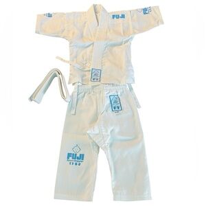 FUJI White Classic Future GrappleKarate uniform Size 0-3 Months NWOT